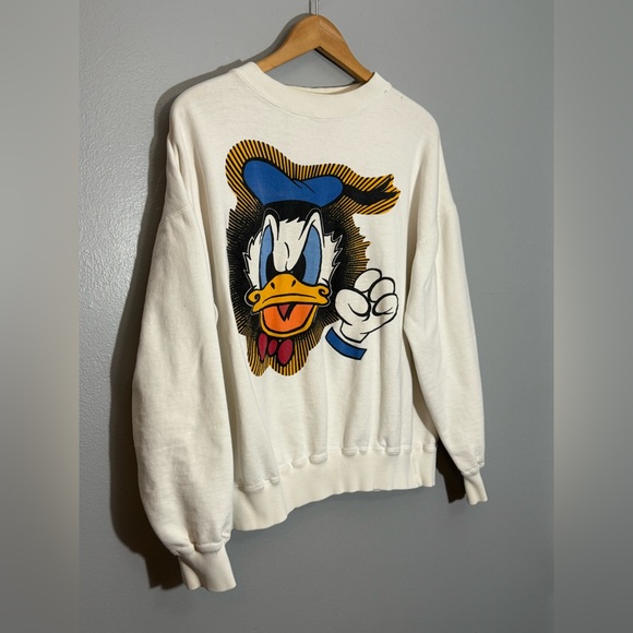 Vintage Disney Mickey Mouse Graphic Crewneck Sweatshirt | Large - Picture 2 of 6